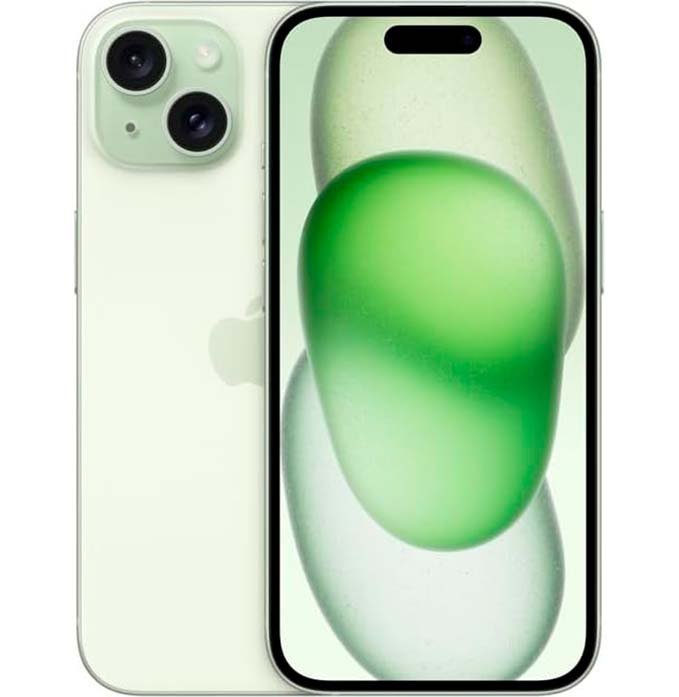iPhone 15 verde esgotado